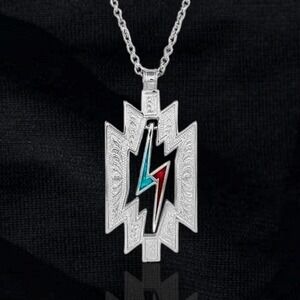 Montana Silversmiths Thunder Cloud Necklace ~ Retail $95 ~ NEW!